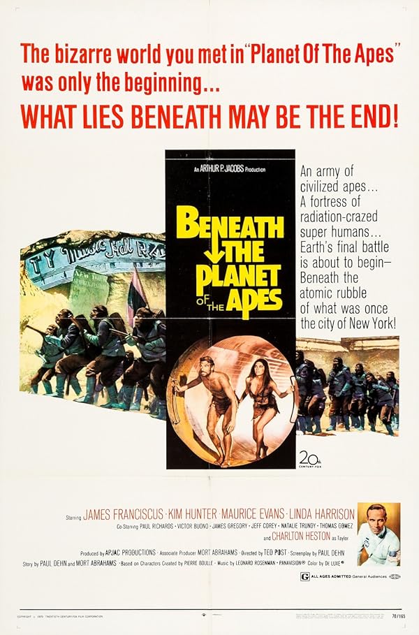 دانلود فیلم Beneath the Planet of the Apes