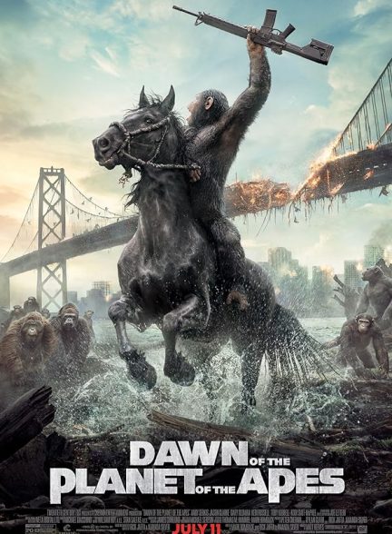 دانلود فیلم Dawn of the Planet of the Apes